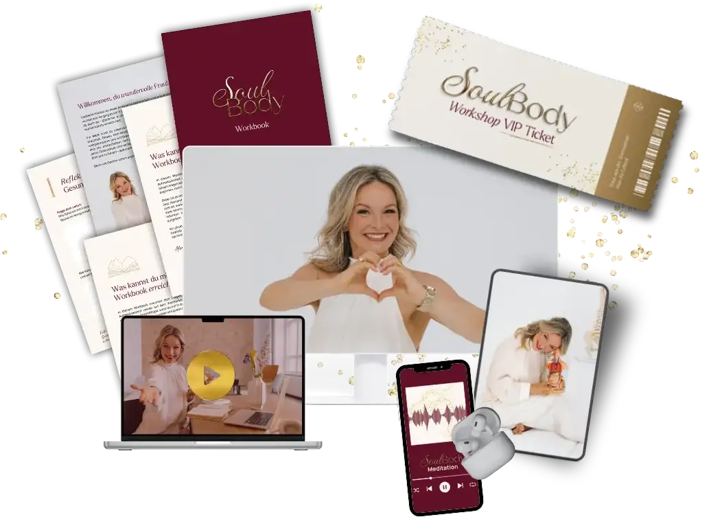 Das VIP-Paket: Workbook, Aufzeichnungen, die SoulBody Meditation und das VIP-Ticket