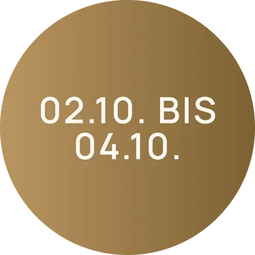 2. bis 4. Oktober
