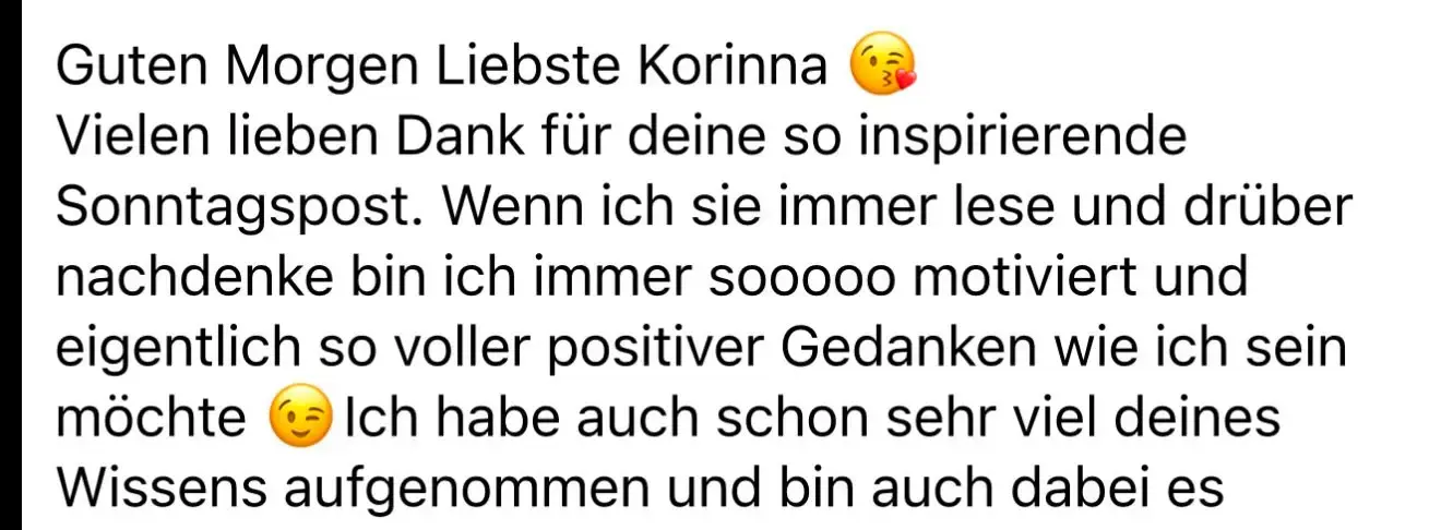 Leserinnen Feedback