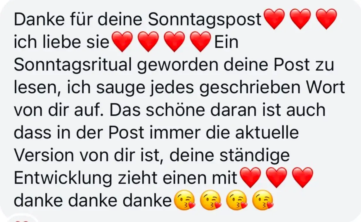Leserinnen Feedback