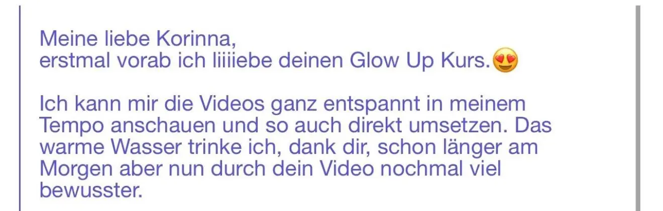 Glow Up Feedback 14
